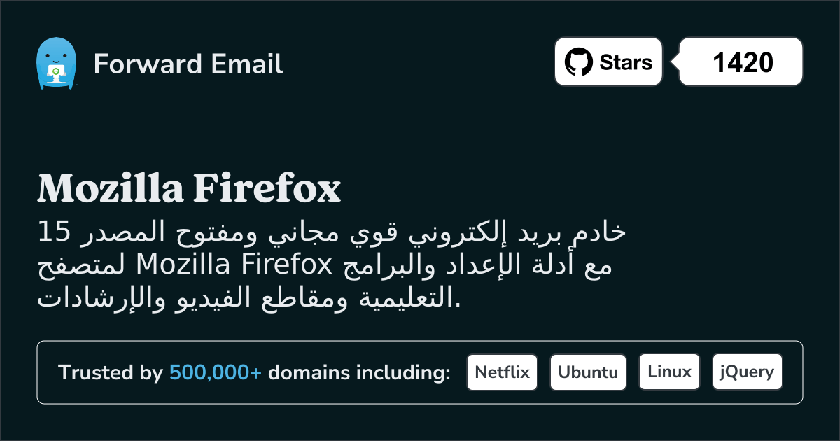 15 خادم بريد إلكتروني مفتوح المصدر قوي لمتصفح Mozilla Firefox في 2025