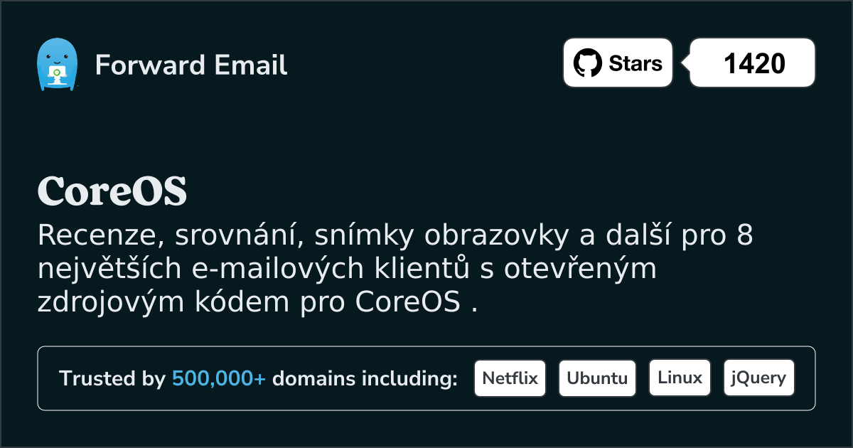 8 nejlepších e-mailových klientů s otevřeným zdrojovým kódem pro CoreOS v 2025