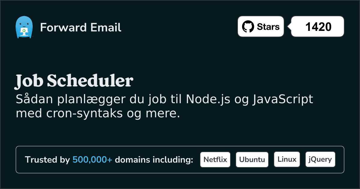 Node.js Job Scheduler