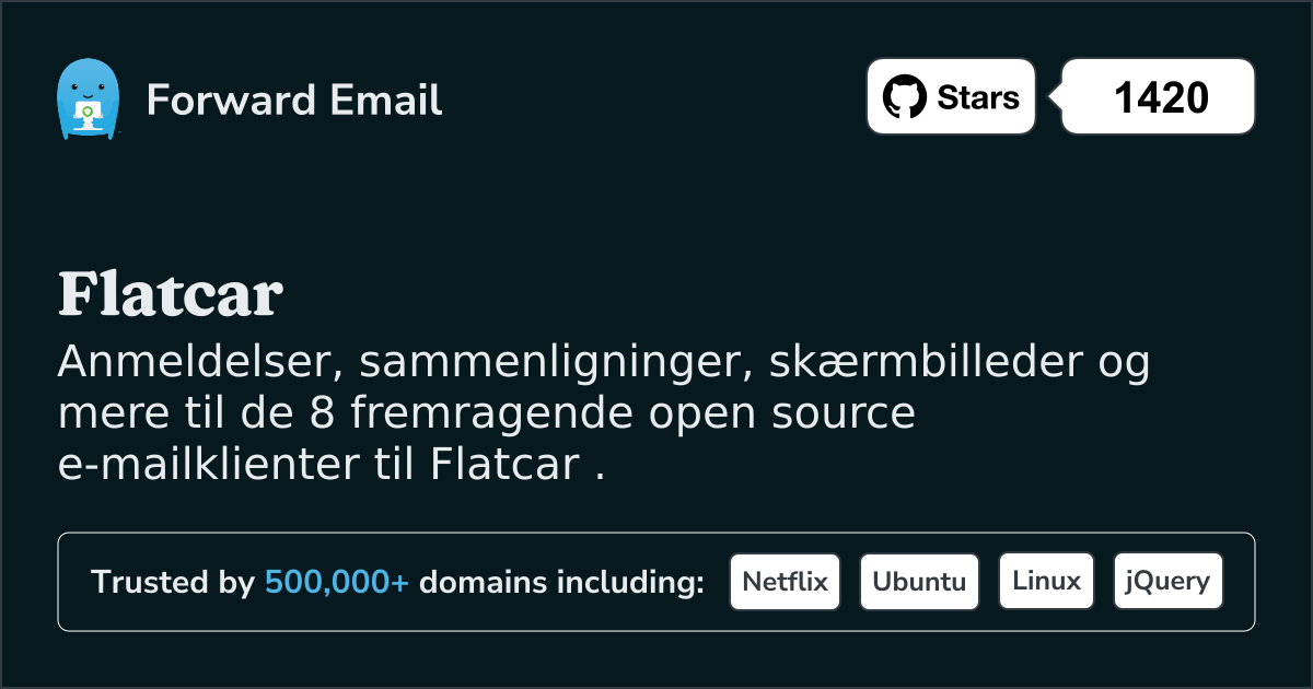 8 fremragende Open Source e-mail-klienter til Flatcar i 2025