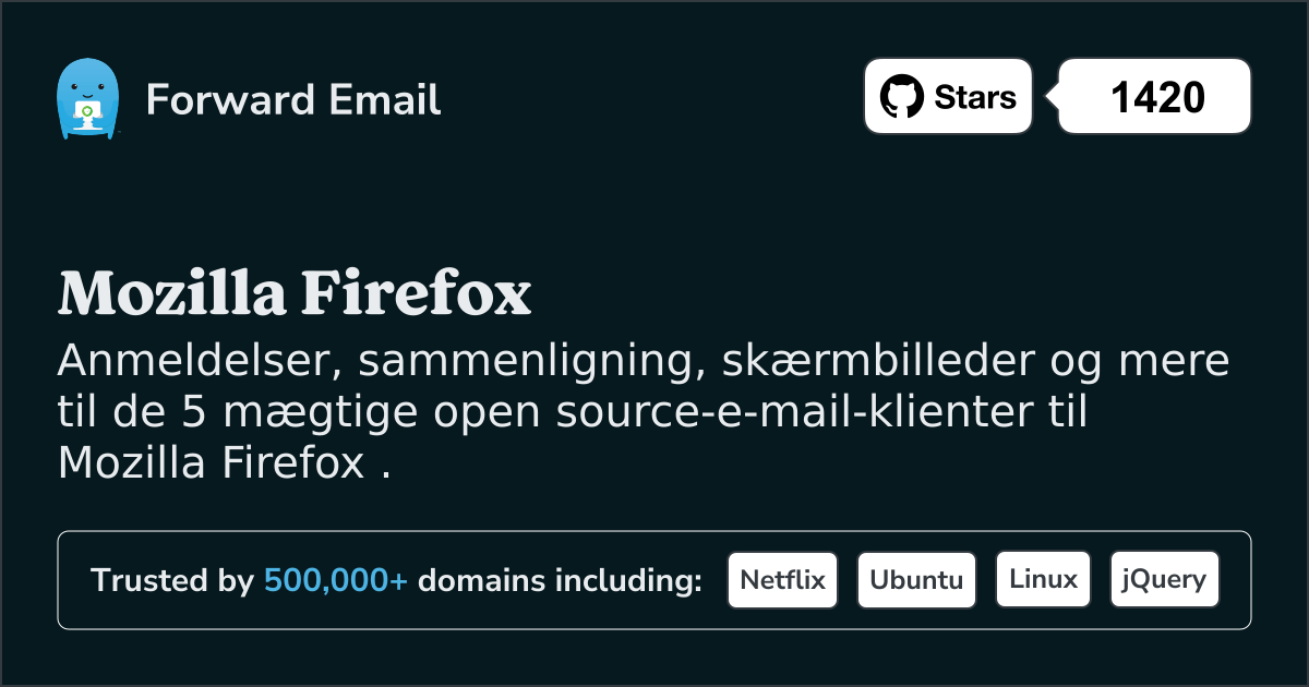 5 Mighty Open Source e-mail-klienter til Mozilla Firefox i 2025