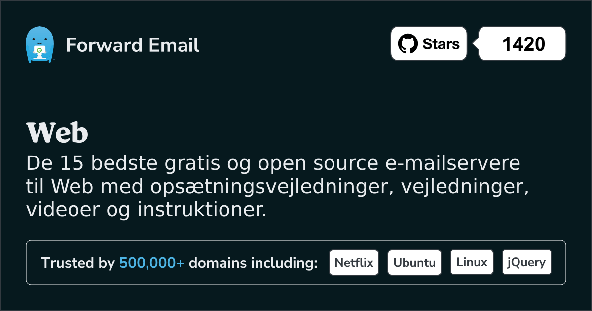 15 Top Open Source e-mail-servere til Web i 2025