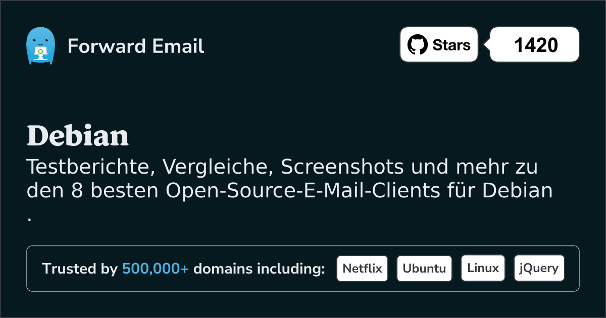 Die 8 besten Open-Source-E-Mail-Clients fĂŒr Debian im 2025