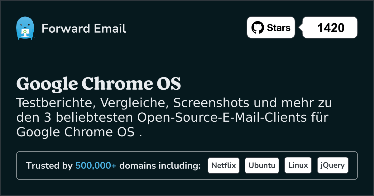 3 beliebte Open-Source-E-Mail-Clients fĂŒr Google Chrome OS im 2025