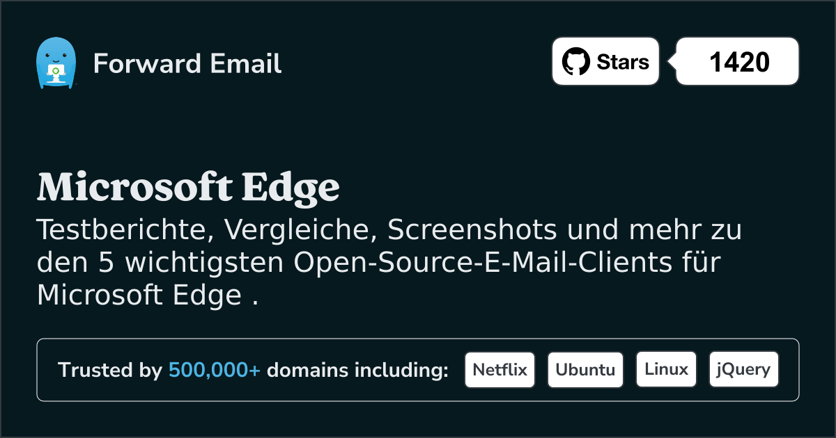 5 wichtige Open-Source-E-Mail-Clients fĂŒr Microsoft Edge im 2025