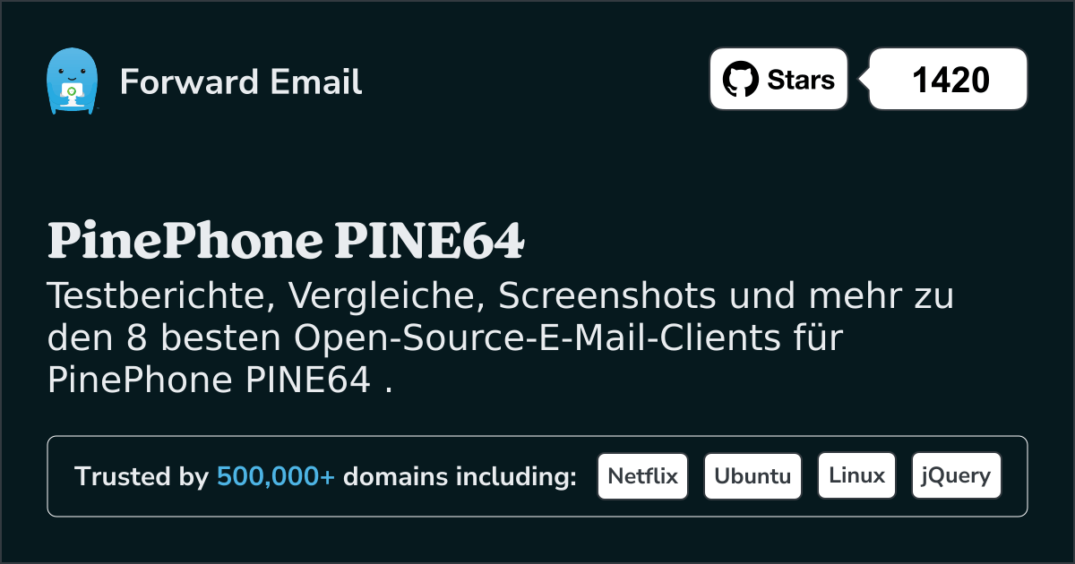 8 Top Open Source E-Mail-Clients fĂŒr PinePhone PINE64 im 2025