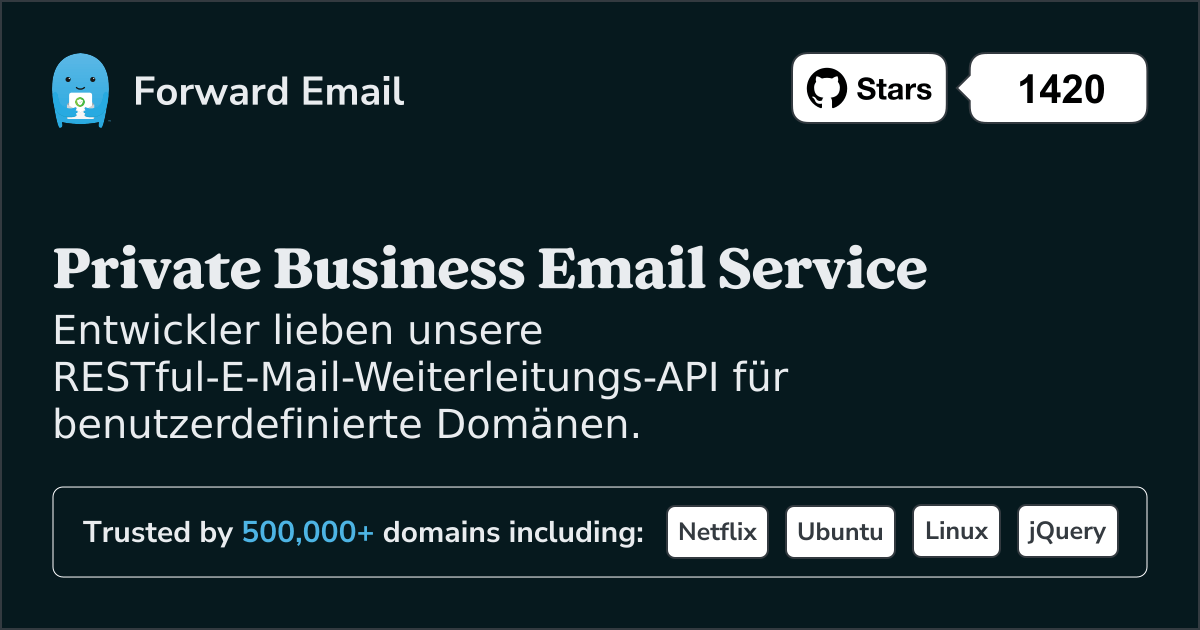 Entwickler-E-Mail-API für benutzerdefinierte Domänen und Webhooks