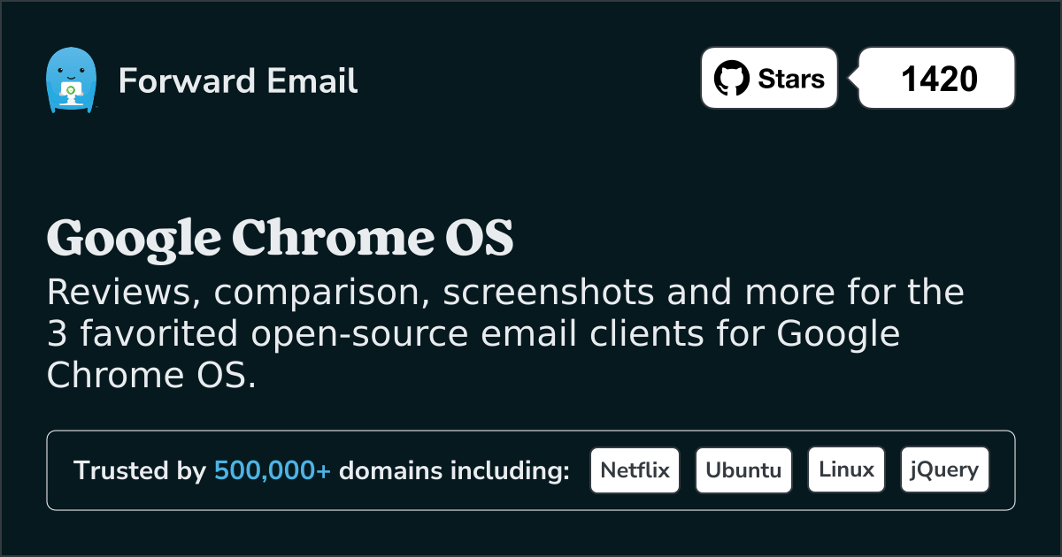 3 Favorited Open Source Email Clients for Google Chrome OS in 2025