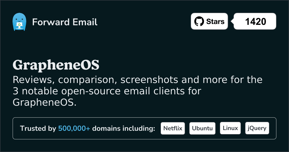 3 Notable Open Source Email Clients for GrapheneOS in 2025