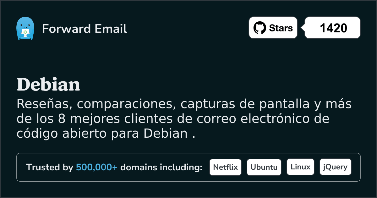 Los 8 mejores clientes de correo electrónico de código abierto para Debian en 2025