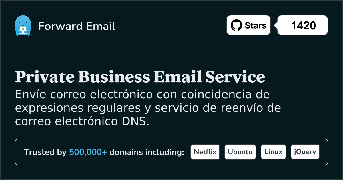 Expresión regular de reenvío de correo electrónico para dominios personalizados