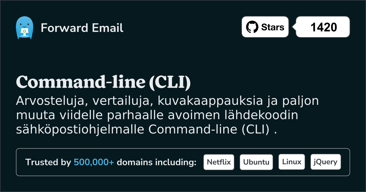 5 parasta avoimen lähdekoodin sähköpostiohjelmaa Command-line (CLI) vuonna 2025