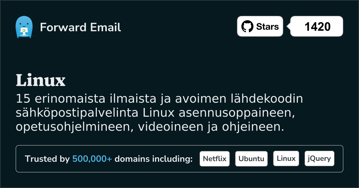 15 erinomaista avoimen lähdekoodin sähköpostipalvelinta Linux vuonna 2025