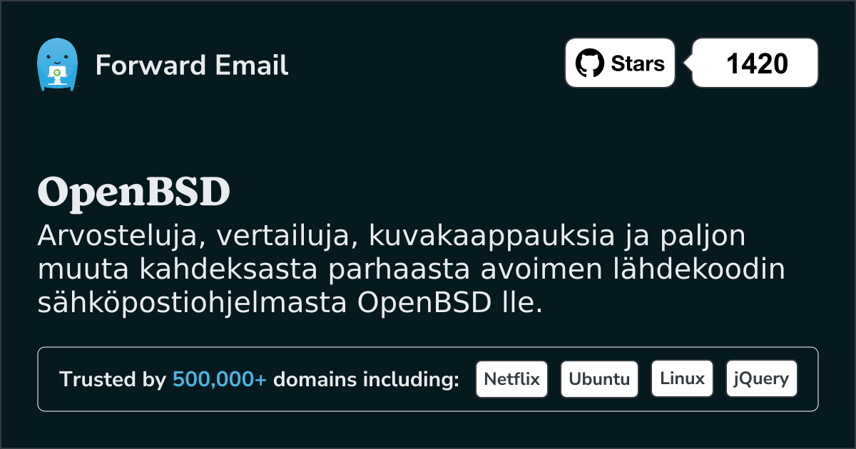 8 parasta avoimen lähdekoodin sähköpostiohjelmaa OpenBSD lle vuonna 2025