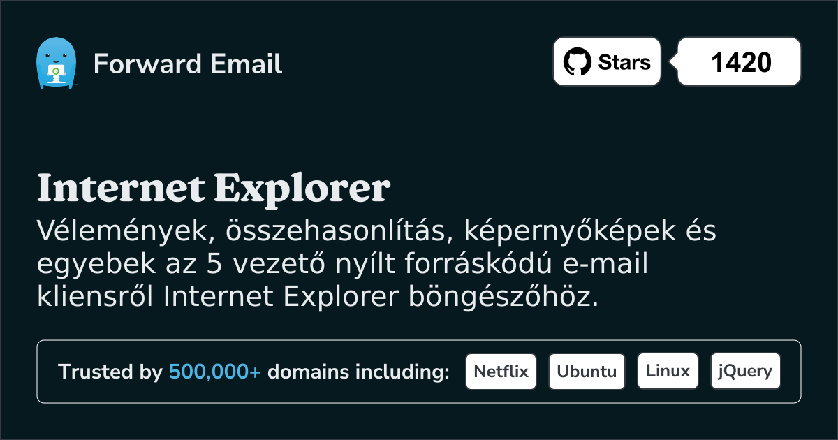 5 vezető nyílt forráskódú e-mail kliens Internet Explorer 2025 ben