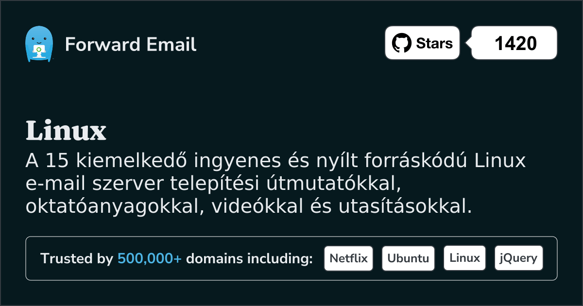 15 kiemelkedő nyílt forráskódú e-mail szerver Linux 2025 ben