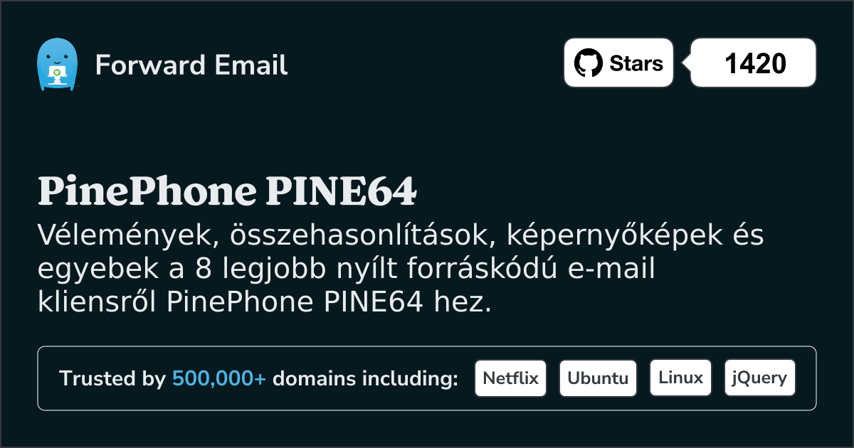 8 legnépszerűbb nyílt forráskódú e-mail kliens PinePhone PINE64 -hez 2025 ben