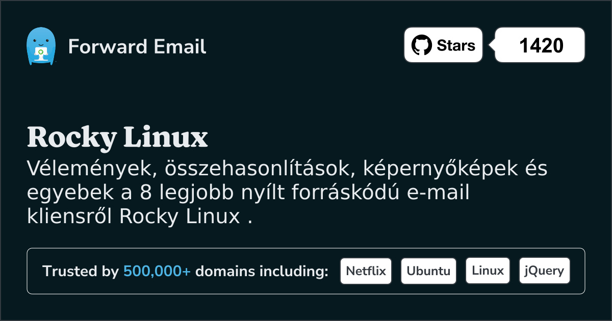 8 legjobb nyílt forráskódú e-mail kliens Rocky Linux számára 2025 ben