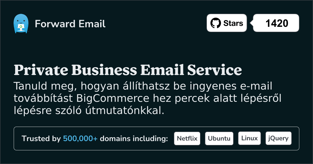 Hogyan állítsd be az e-mailt BigCommerce segítségével