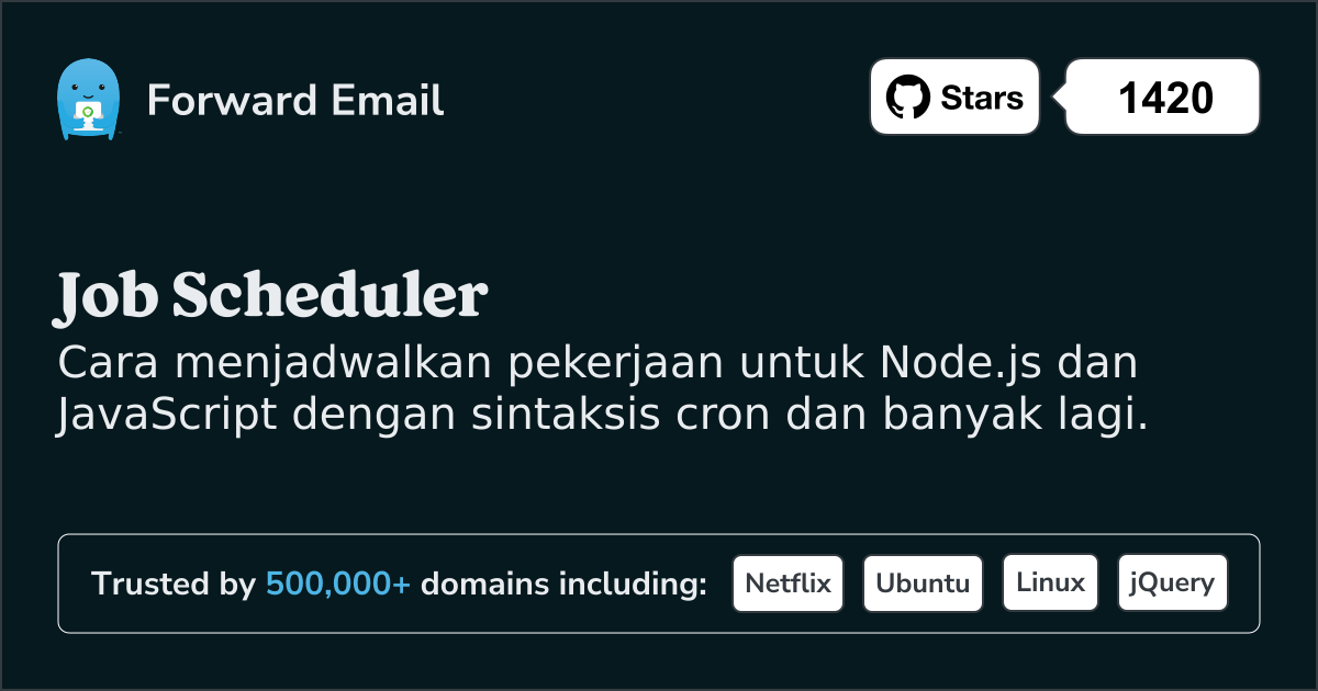 Penjadwal Pekerjaan Node.js