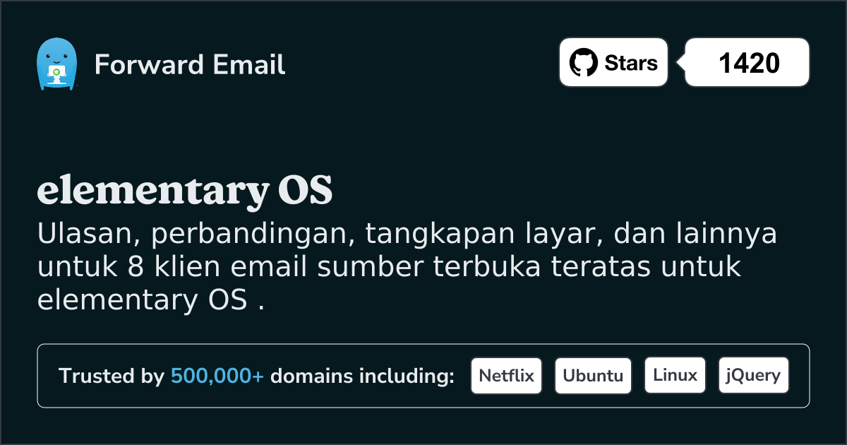 8 Klien Email Open Source Teratas untuk elementary OS pada 2025