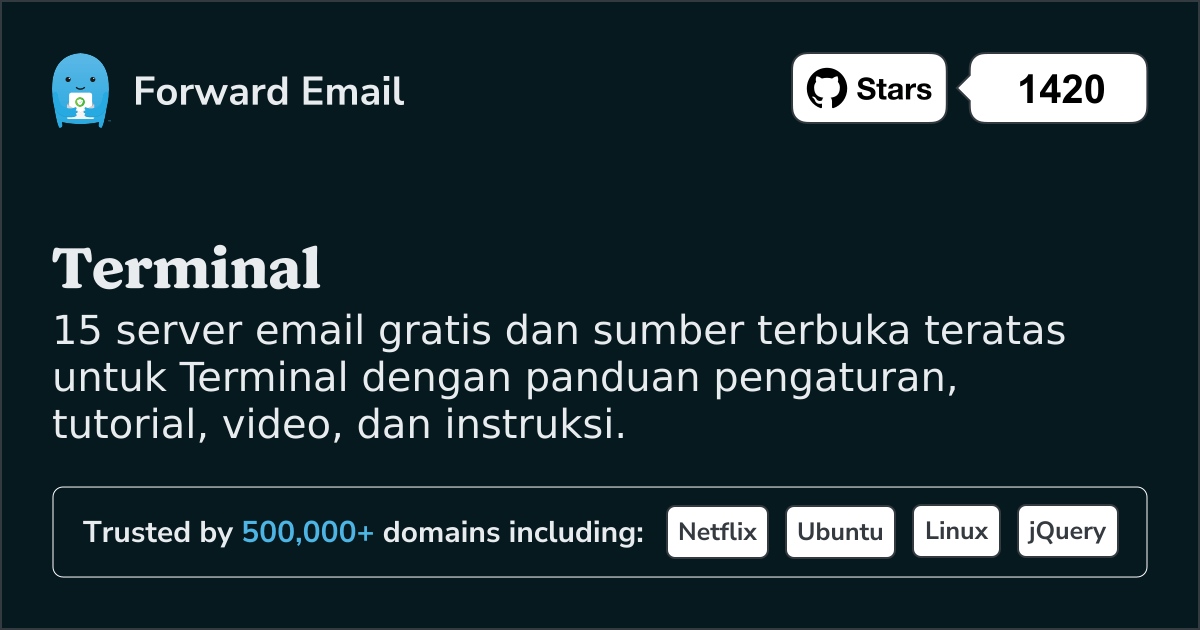 15 Server Email Open Source Teratas untuk Terminal pada 2025
