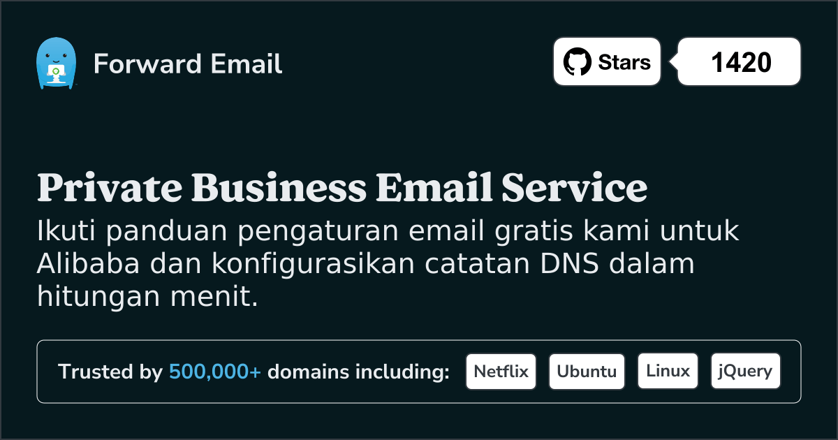 Cara Mengatur Email dengan Alibaba