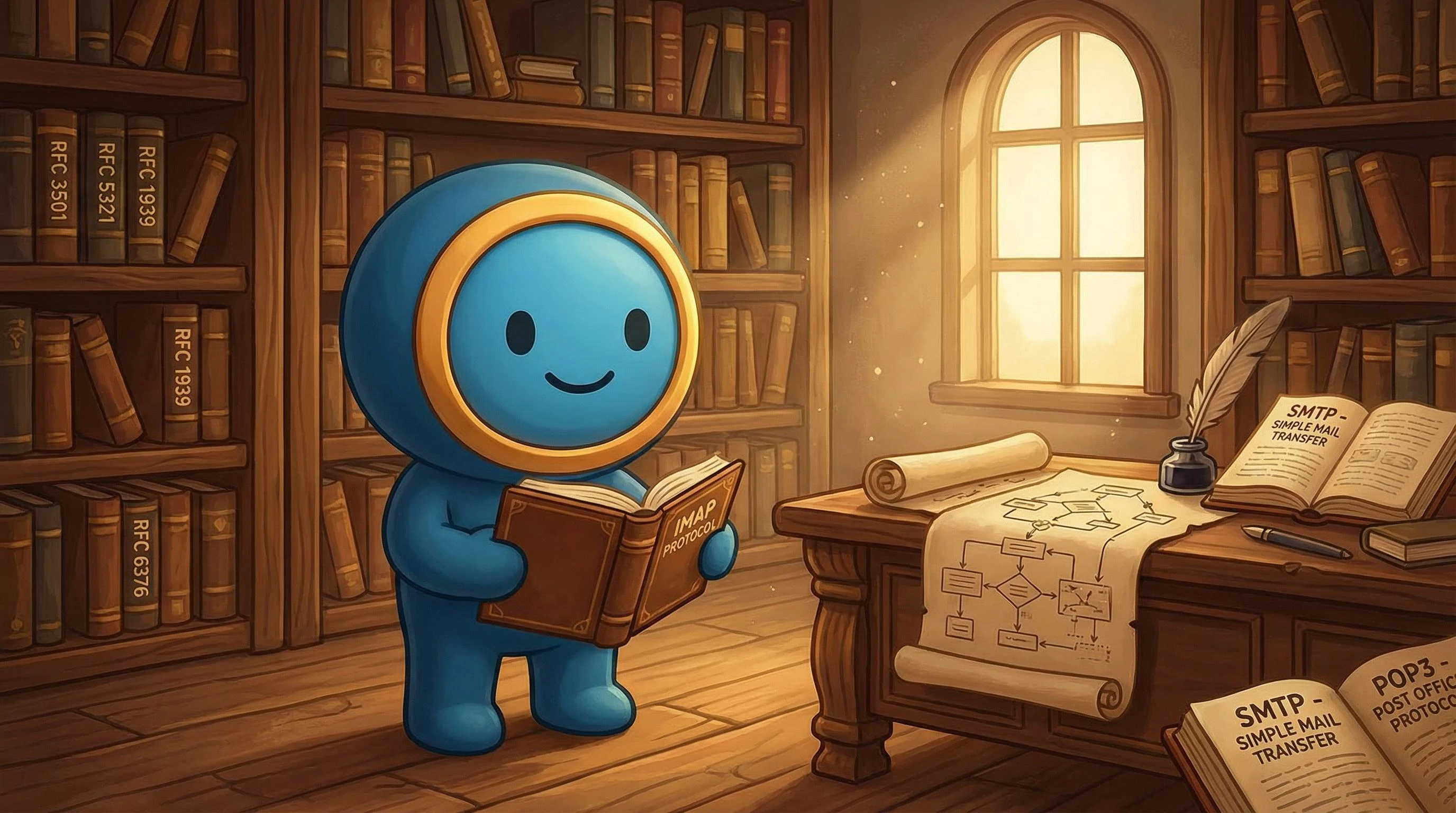 RFC Email Protocol Library Scene