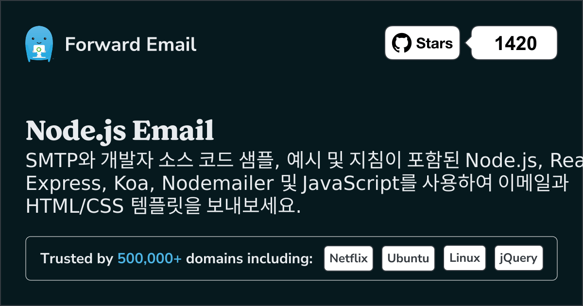Node.js 이메일 템플릿