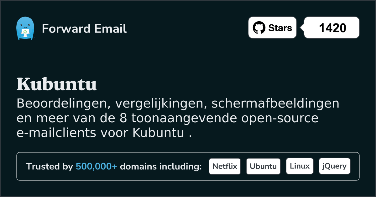 8 toonaangevende open source e-mailclients voor Kubuntu in 2025