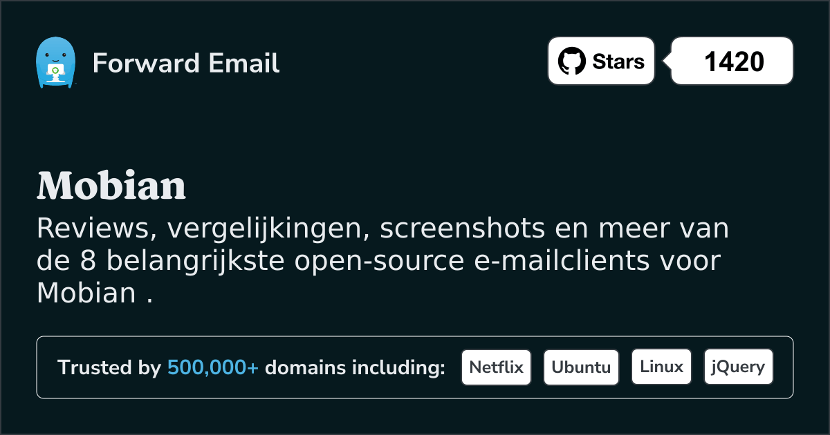8 belangrijke open source e-mailclients voor Mobian in 2025