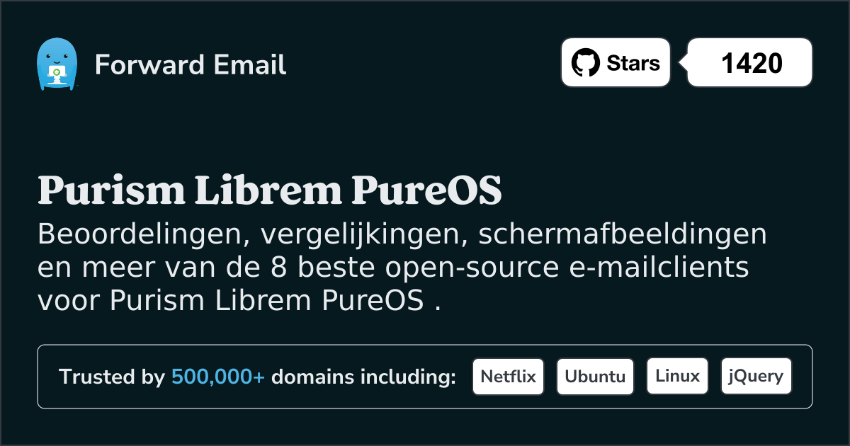 8 beste open source e-mailclients voor Purism Librem PureOS in 2025