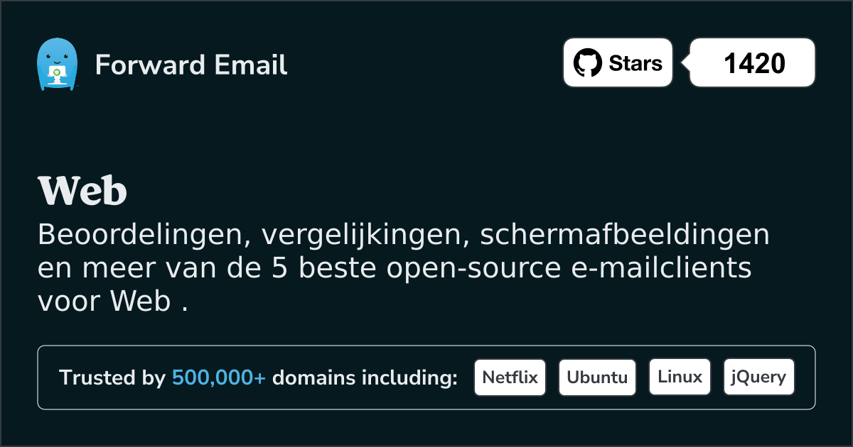 5 beste open source e-mailclients voor Web in 2025