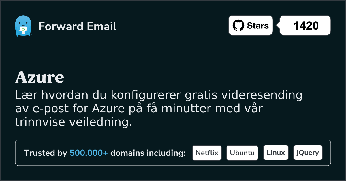 Slik konfigurerer du e-post med Azure