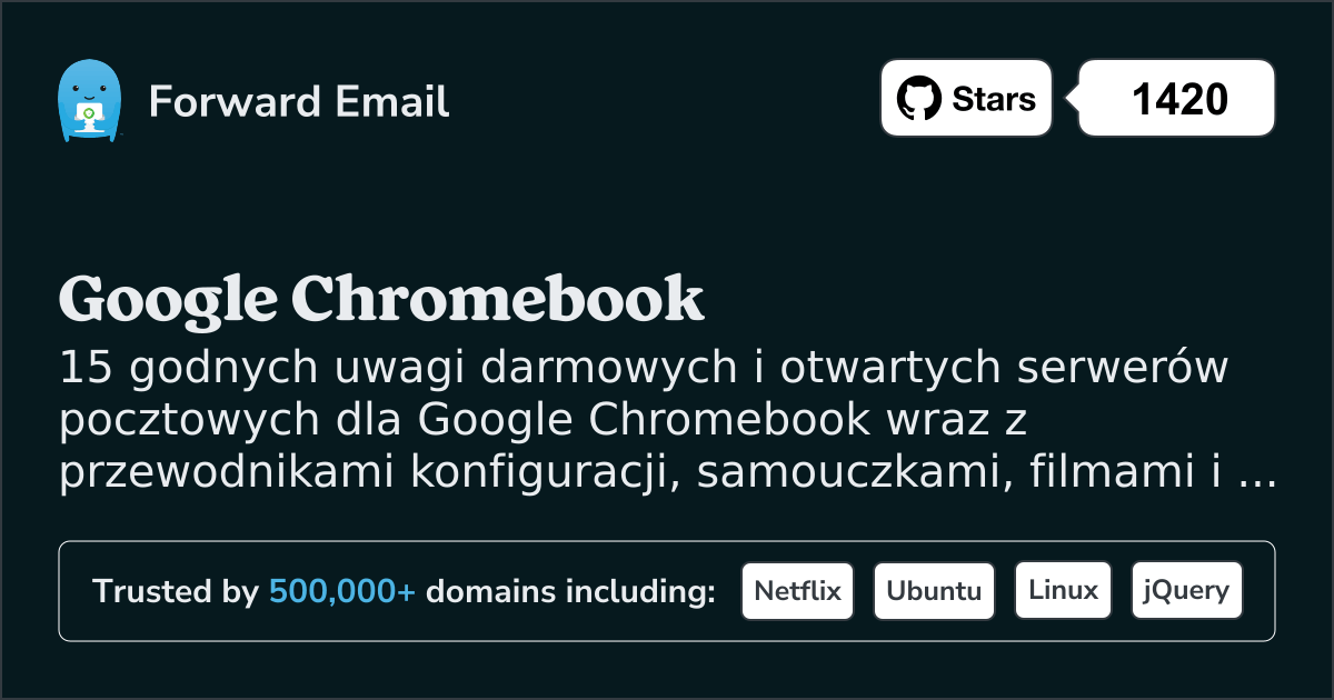 15 godnych uwagi serwerów pocztowych Open Source dla Google Chromebook w 2025