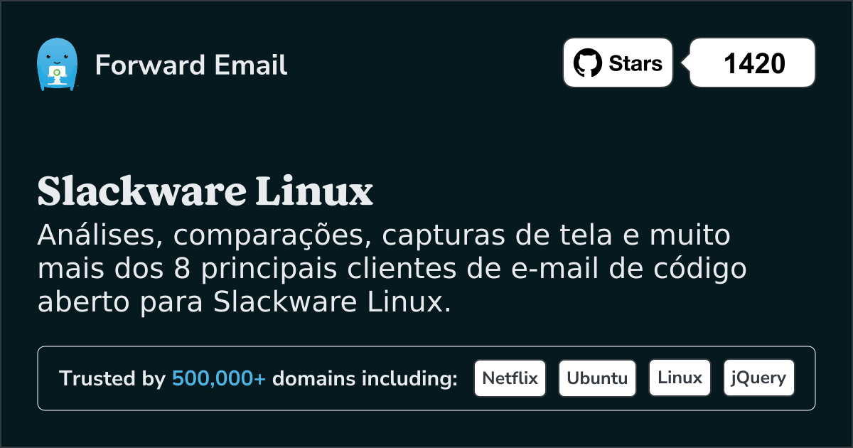 8 principais clientes de e-mail de código aberto para Slackware Linux em 2025