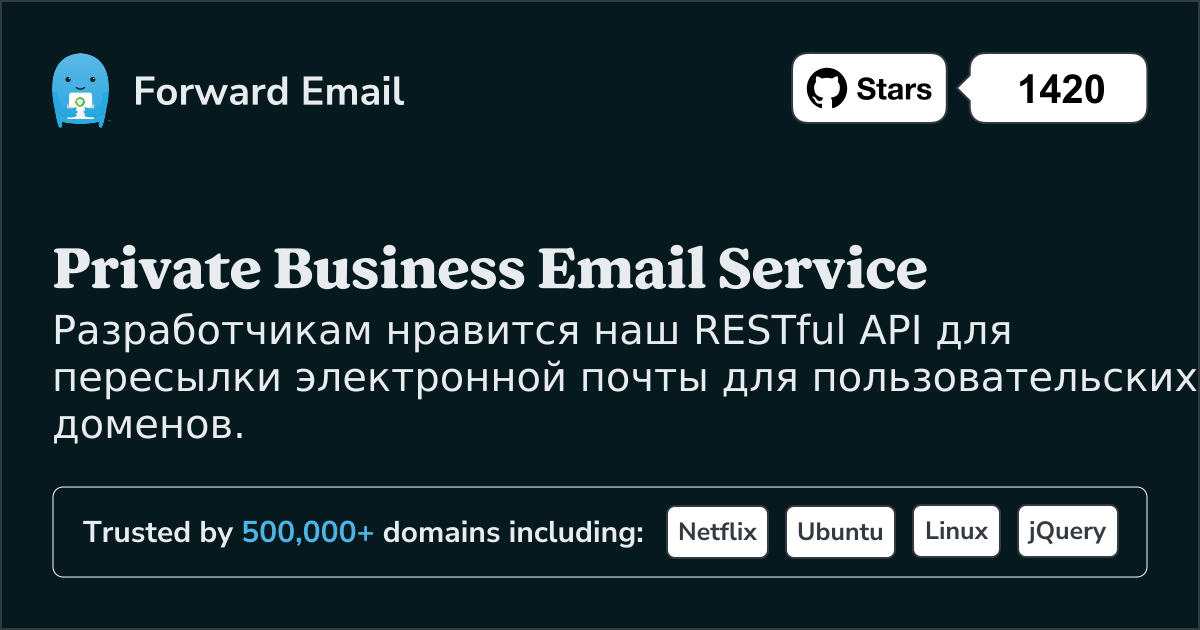 API электронной почты разработчика для пользовательских доменов и веб-перехватчиков