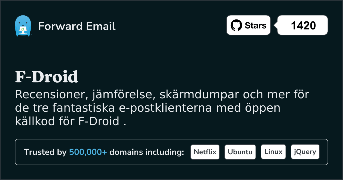 3 fantastiska e-postklienter med öppen källkod för F-Droid 2025