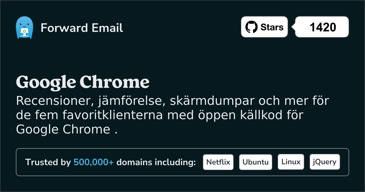 5 favoritmarkerade e-postklienter med öppen källkod för Google Chrome 2025