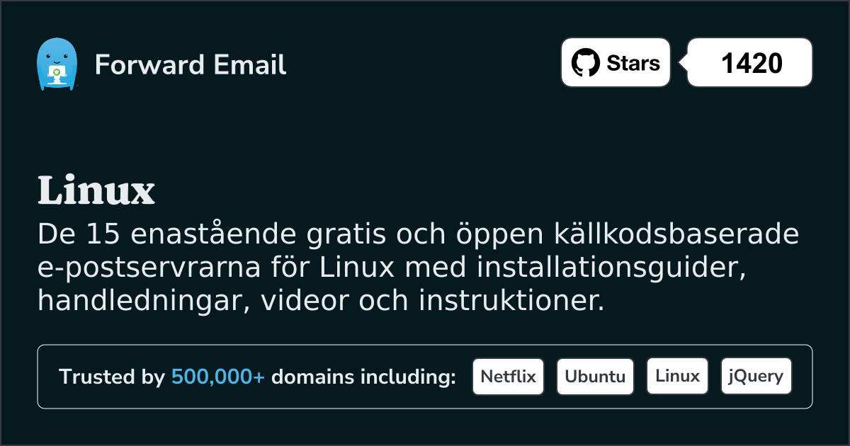15 enastående e-postservrar med öppen källkod för Linux 2025