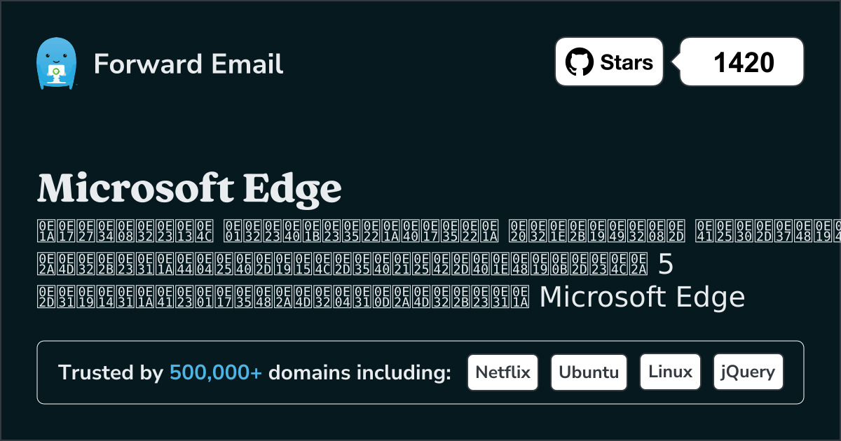 5 ไคลเอนต์อีเมลโอเพ่นซอร์สที่สำคัญสำหรับ Microsoft Edge ใน 2025