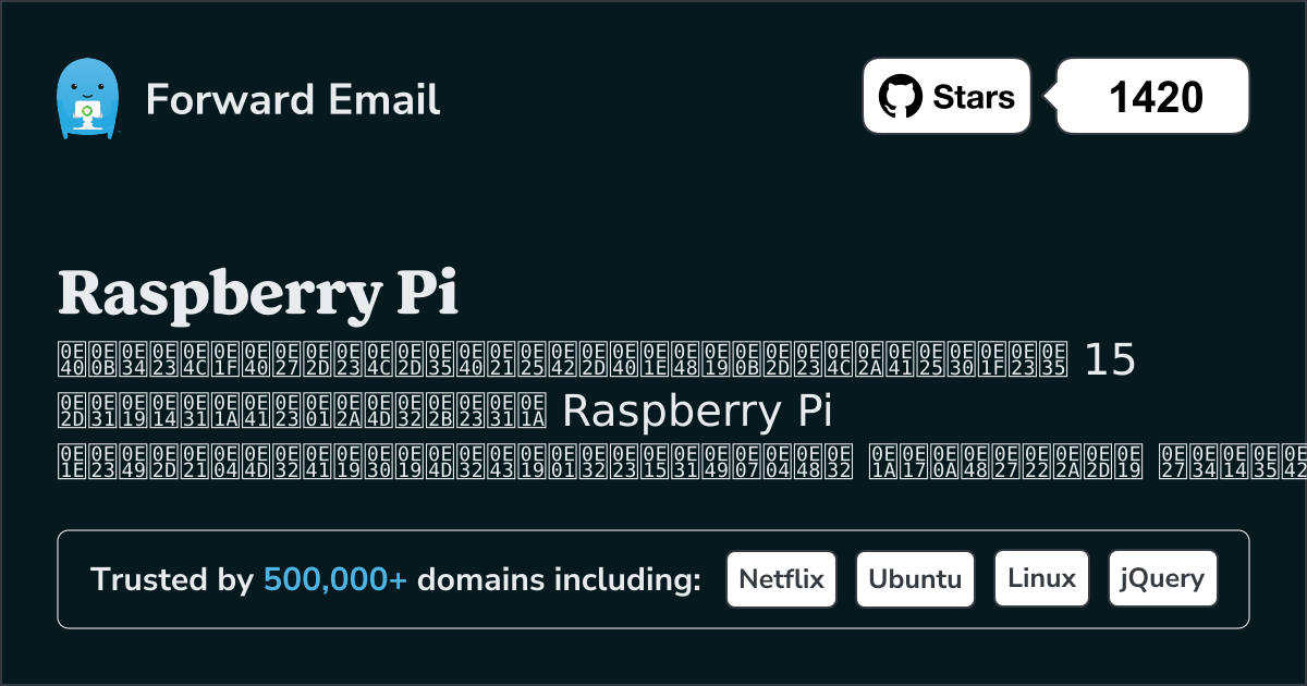 เซิร์ฟเวอร์อีเมลโอเพ่นซอร์สชั้นนำ 15 อันดับแรกสำหรับ Raspberry Pi ใน 2025