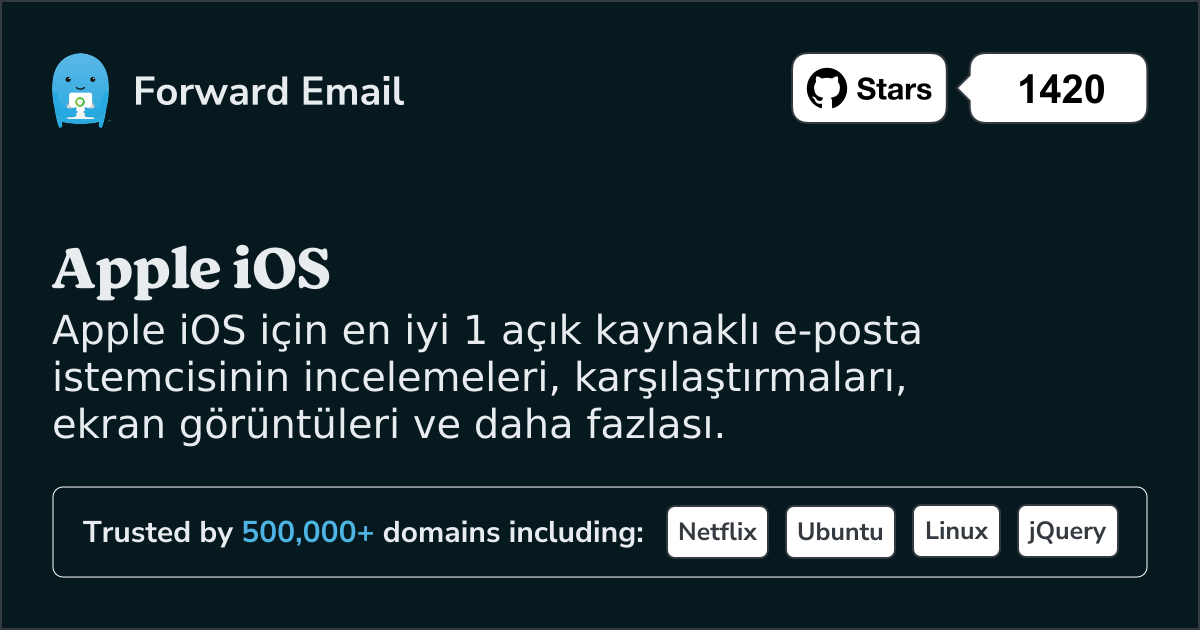 2025 Apple iOS için En İyi Açık Kaynaklı E-posta İstemcileri