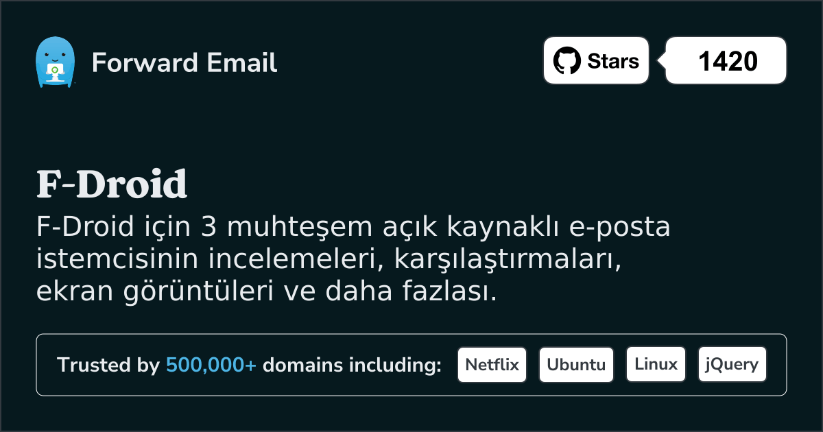 2025 F-Droid için 3 Muhteşem Açık Kaynaklı E-posta İstemcisi