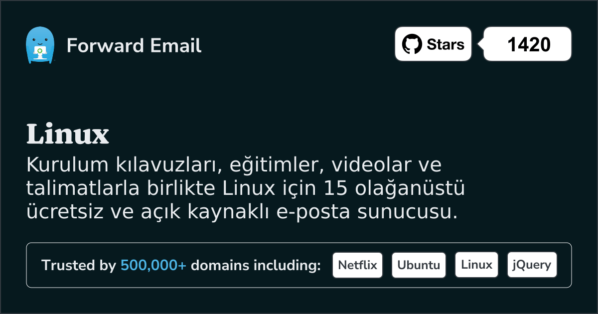 2025 Linux için 15 Olağanüstü Açık Kaynaklı E-posta Sunucusu