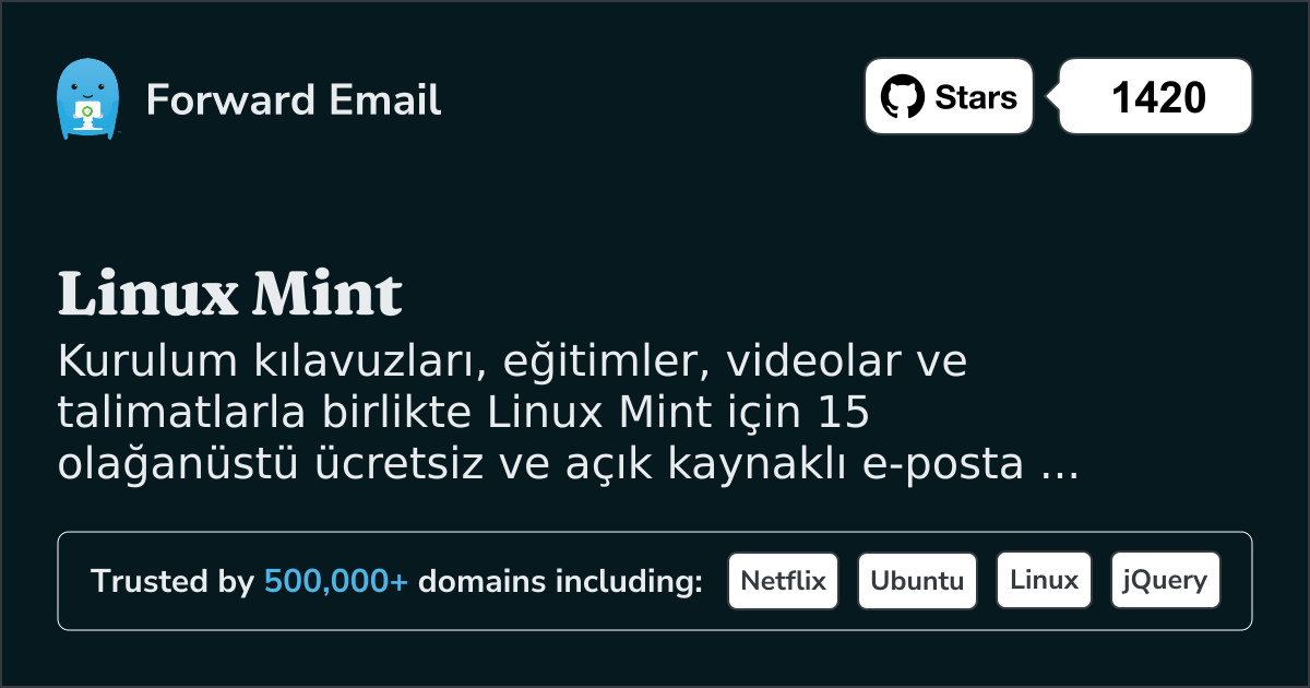 2025 Linux Mint için 15 Olağanüstü Açık Kaynaklı E-posta Sunucusu