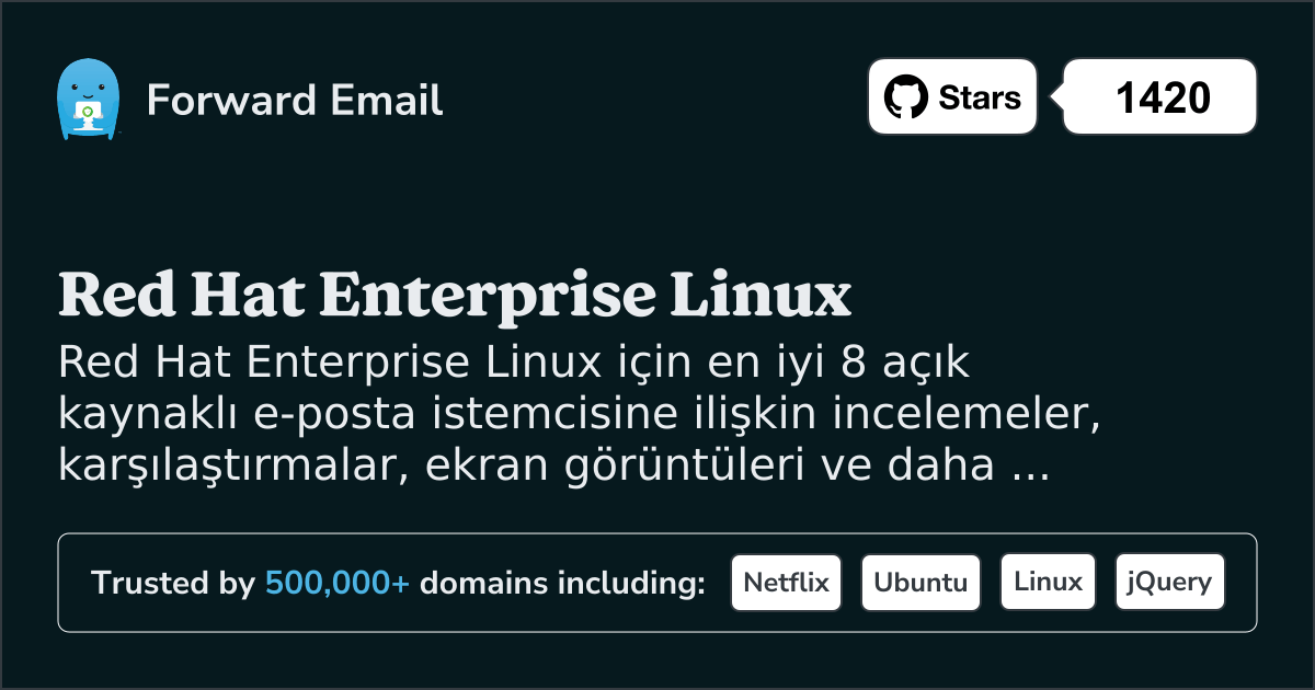 2025 Red Hat Enterprise Linux için En İyi 8 Açık Kaynaklı E-posta İstemcisi