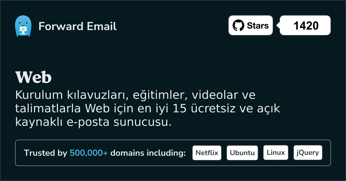 2025 Web İçin En İyi 15 Açık Kaynaklı E-posta Sunucusu