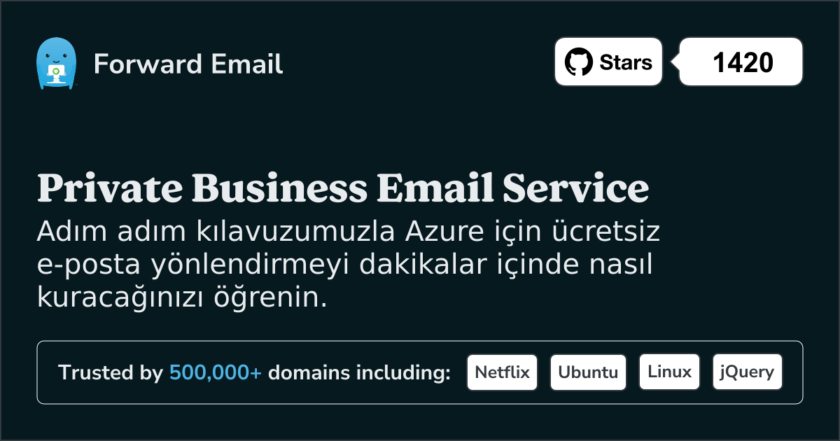 Azure ile E-posta Kurulumu