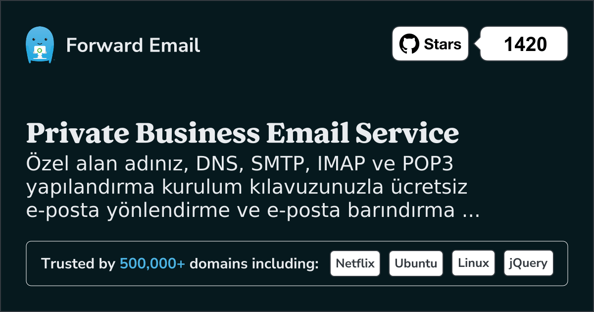 Send Email with Custom Domain ile E-posta Kurulumu